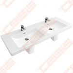 Praustuvas VILLEROY&BOCH Subway 2.0 1300x470 mm dvigubas 