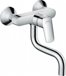 Plautuvės maišytuvas Hansgrohe Logis iš sienos 