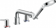 Vonios maišytuvas Hansgrohe TalisS iš vonios krašto 4 dalių 