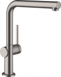 Maišytuvas plautuvei Talis M54 270, 1jet, brushed black chrome 