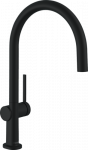 Plautuvės maišytuvas Hansgrohe Talis M54 220 1jet, juodas matinis 