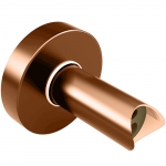 Detalė paslėptam pajungimui elektriniam Bemeta rankšluosčių džiovintuvui, Gold copper matt 