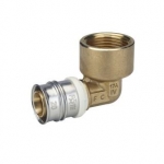Alkūnė vidiniu sriegiu presuojama 3/4"x26 Alpex 
