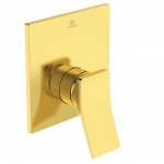 Virštinkinė dalis dušo maišytuvo Ideal Standard Conca, spalva Brushed Gold. Reikalinga potinkinė dalis A1000NU                                  