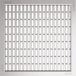 Strypinės grotelės nerūdijančio plieno, Europoint trapui 250x250 