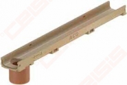 Latakas Euroline 60 polibeton L-1m , žemas H-60 su įmont PVC 