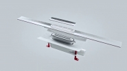 Dušo latakas Aco ShowerDrain S+ L-900 korp Plate 