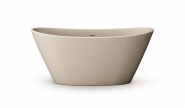 Vonia PAA AMORE Silk 1600x850, 260 l su "click-clack" sifonu, spalva Matte CaffeLatte 