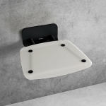 Sėdynė dušo universali Ravak Ovo-B-II Opal/black 