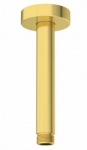 Vamzdis dušo galvai iš lubų Ideal standard Idealrain, ilgis 150mm, spalva - Brushed Gold 