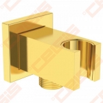 Laikiklis rankinei dušo galvai Ideal Standard, su vandens pajungimu 1/2", spalva Brushed Gold 