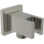 Laikiklis rankinei dušo galvai Ideal Standard, su vandens pajungimu 1/2", spalva Magnetic Grey 