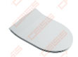 Unitazo dangtis OLYMPIA Tutto-Evo, soft close, plonas, lengvai nuimamas 
