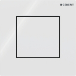 Vandens nuleidimo mygtukas pisuarui Geberit Type 01 Square baltas 