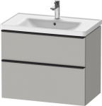 Pakabinama spintelė Duravit D-Neo 784x452, betono pilka 