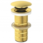 Vožtuvas dugno Ideal Standard Ipalyss, click-clack,spalva - Brushed Gold 