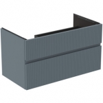 Spintelė Ideal Standard Finesse, matmenys: 1000x505x550mm, 2 stalčiai, spalva Matt Ashblue 