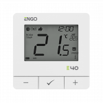 ENGO E40-BATW programuojamas ZigBee/868MHz išmanusis termostatas su baterija 