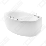 Vonia Balteco Eclipse 170x95 dešinė su panele E15 S4 masažu KLA chromoterapija 