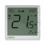 ENGO EFAN-230W ventiliatoriaus ritės termostatas 