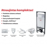 Komplektas AlcaPlast rėmas+ WC Jika +soft 