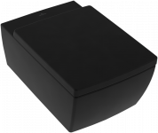 Komplektas WC Memento 2.0 su dangčiu soft-close ebony (juodas) 