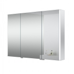 Veidrodinė spintelė universali BIG 100cm LED trijų durelių 