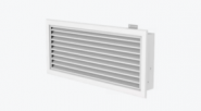 Aliuminės oro tiekimo ir ištraukimo grotelės NOVA-RF-600x150-SW RAL9003 