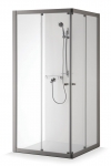 Dušo kabina Brasta Glass Rasa 985-1000x985-1000x2000 raštinis stiklas 