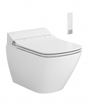 WC pakabinamas Genera Comfort su išmaniu dangčiu, square 