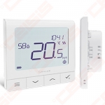 Programuojamas patalpos termostatas QUANTUM, belaidins, potinkinis, maitinamas 230V 