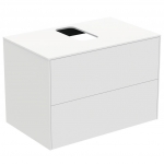 Spintelė Ideal Standard Conca, 800x505, su 2 stalčiais, spalva - balta matinė 