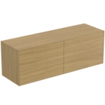 Spintelė Ideal Standard Conca, matmenys: 1600x505x550, spalva - šviesus ąžuolas (tikros medienos lukštas), 4 stalčiai 
