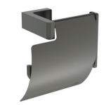 Laikiklis WC popieriaus Ideal Standard Conca, su dangteliu, spalva - Magnetic Grey 