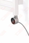 Tenas Terma Dry 400W,paslėptas laidas,juodas 