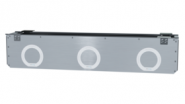 Izoliuota pajungimo dėžė THERMO "W" BOX, A tipo, ilgis 1,25m, 125mm pajungimo, tinka LINE ir PLINE difuzoriams 