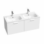 spintelė praustuvui SD Chrome II 1200 balta/balta 