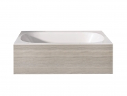 Priekinė panelė Ravak City, CitySlim 180 cmm satino mediena 