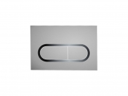 mygtukas WC Chrome satinas 
