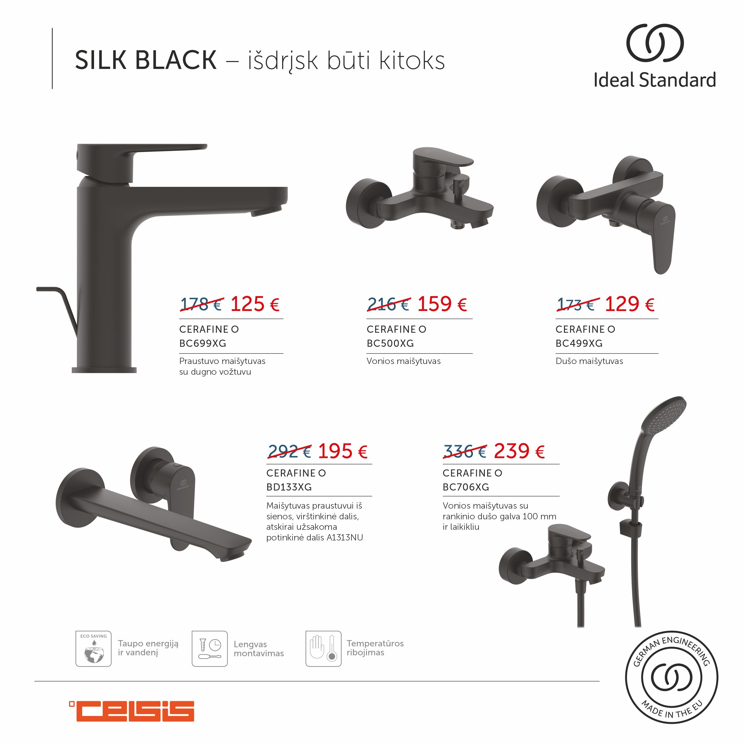 SPECIALUS IDEAL STANDARD PASIŪLYMAS! 