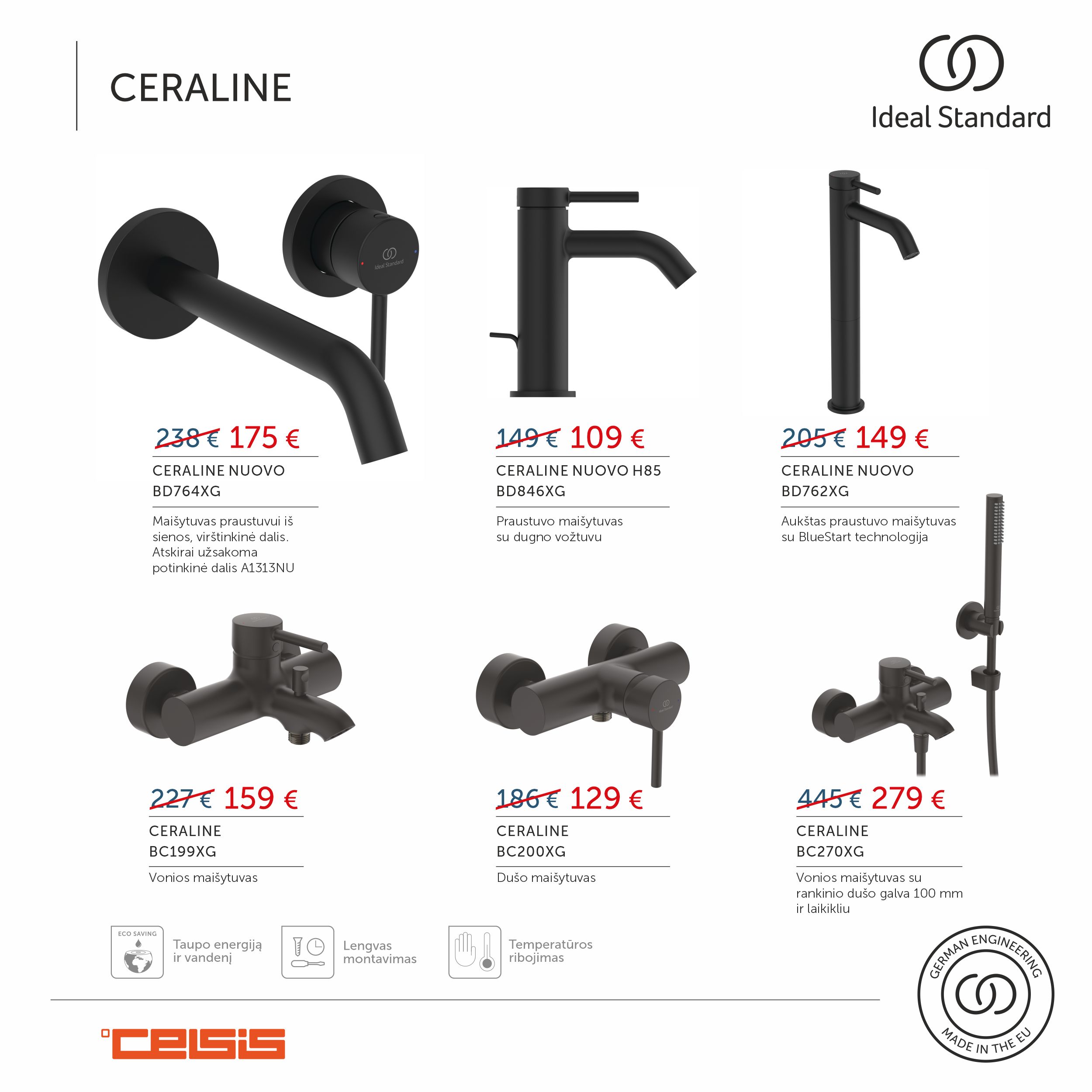 SPECIALUS IDEAL STANDARD PASIŪLYMAS! 