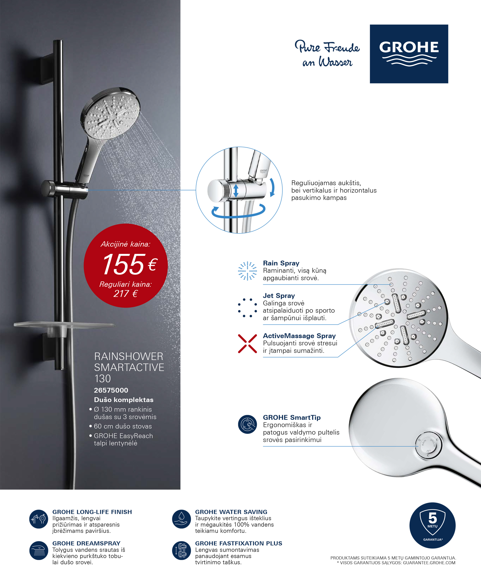 GROHE PASIŪLYMAS ! 