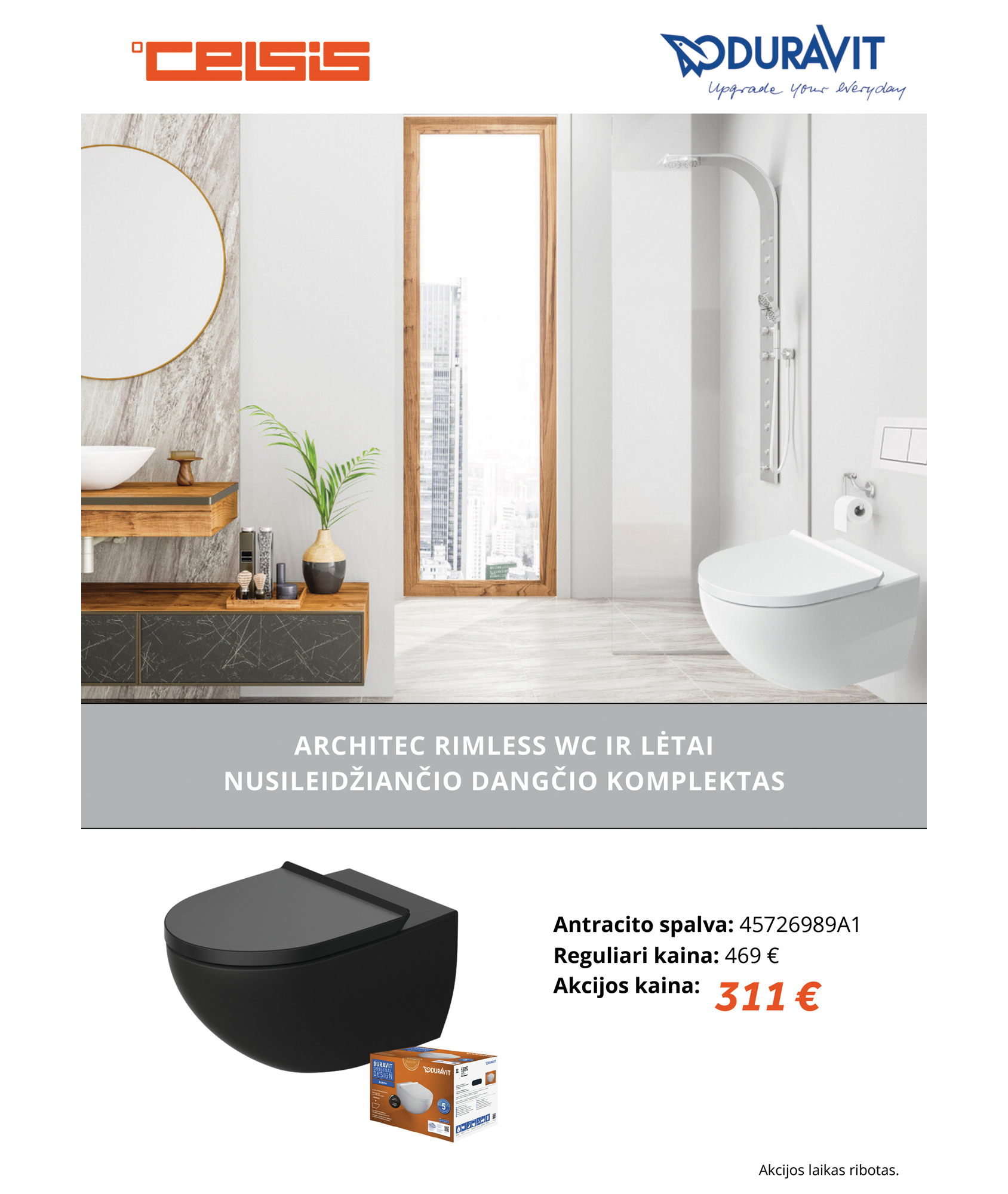 DURAVIT PASIŪLYMAS ! 