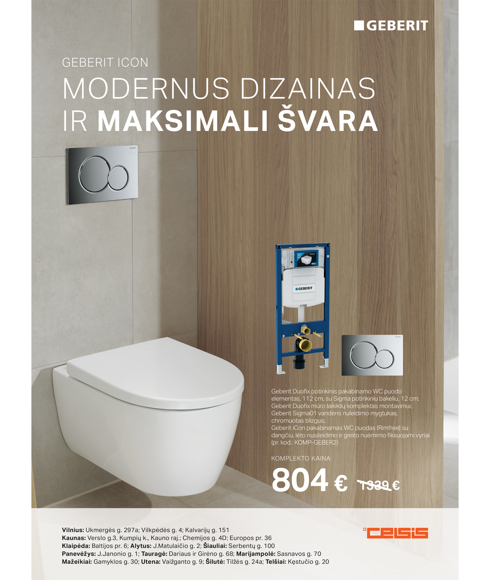 GEBERIT PASIŪLYMAS ! 