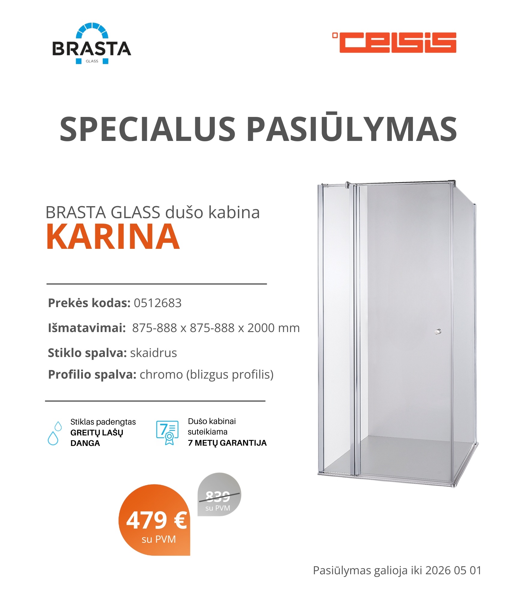 SPECIALUS PASIŪLYMAS! 