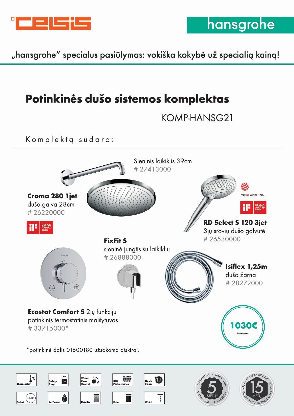 SPECIALUS PASIŪLYMAS! 