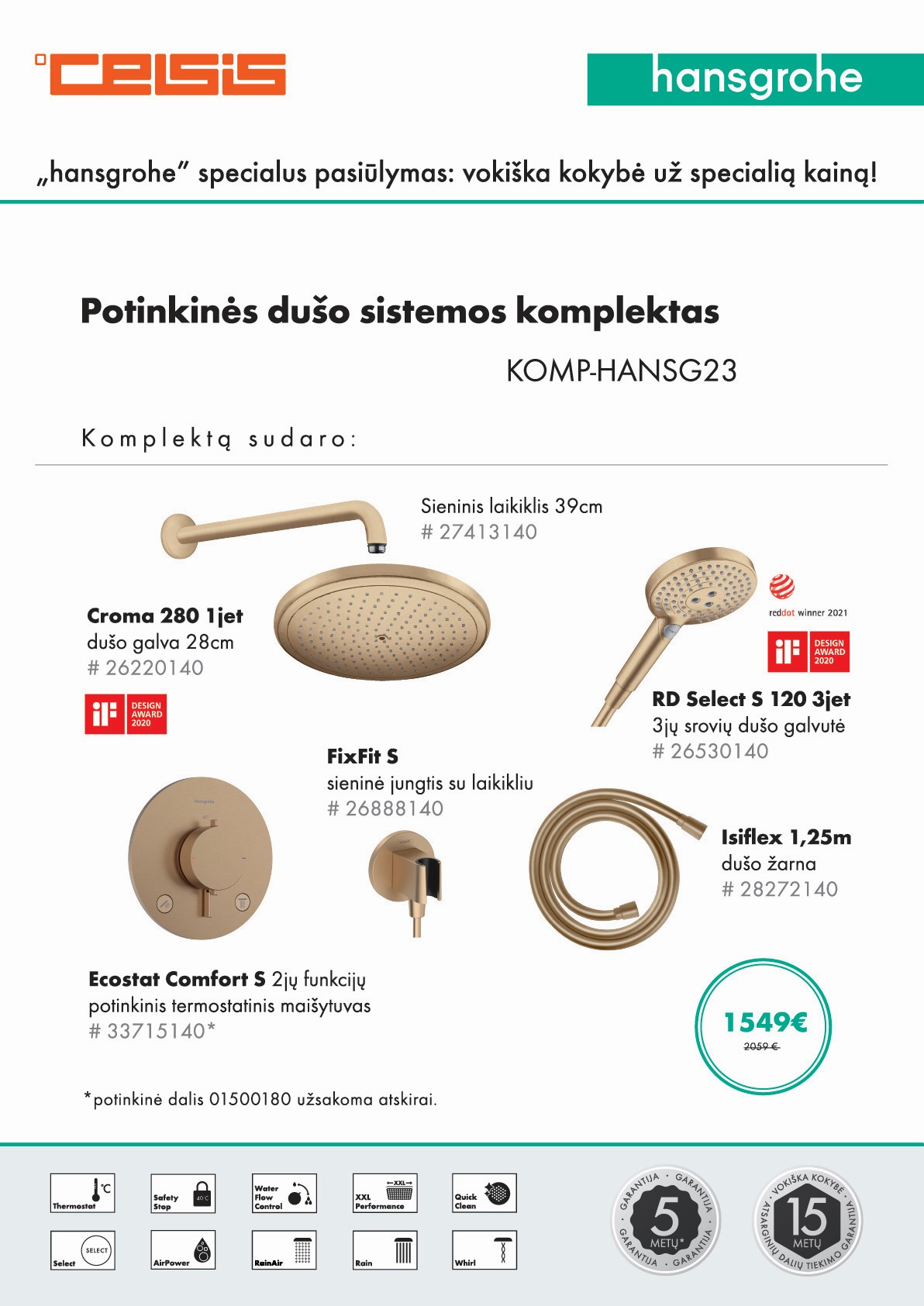 HANSGROHE AKCIJA! 