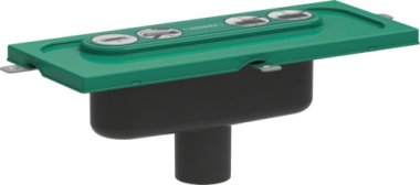 Latakas HG uBox universal Min.H=75mm, d50, su „Dryphon“ 1 l/s, vertikalus išbėgimas 