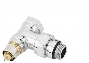 ventilis kampinis RA-N DN15, chromuotas 