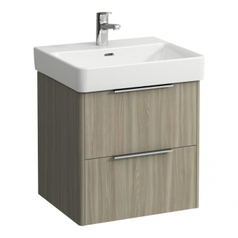 Spintelė Laufen Base, matmenys: 520x440x530mm, spalva - šviesi guoba, tinka praustuvui 810962 